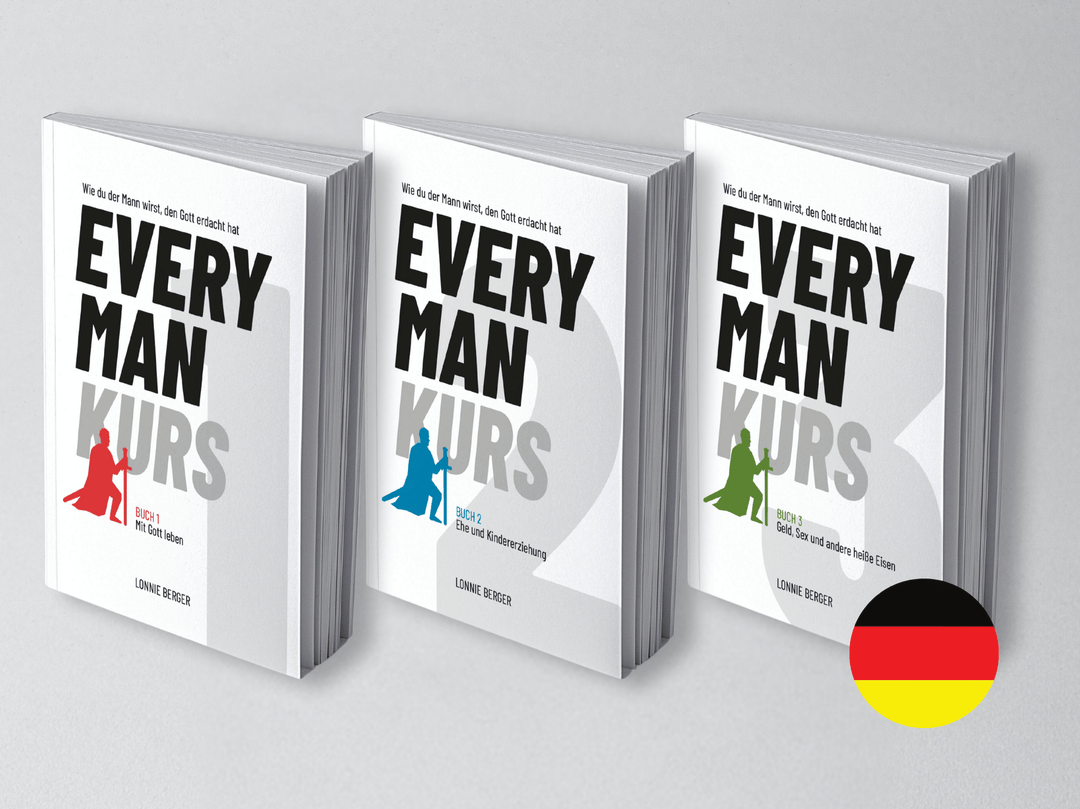 Every Man Kurs Set (Deutsch) einschließlich Verskarten